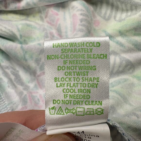 Lilly Pulitzer Dress Womens Small Purple Fawcett Off the Shoulder Lilac Verbena - Picture 6 of 9